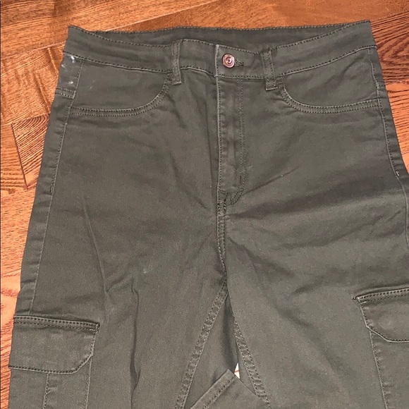 H&M - Green Pocket Jeans - Picture 3 of 4